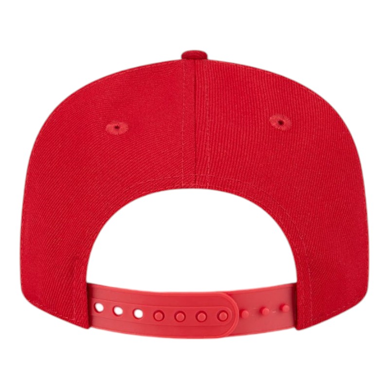 Los Angeles Angels Red Script Wordmark Logo Patch New Era 9FIFTY Snapback Hat