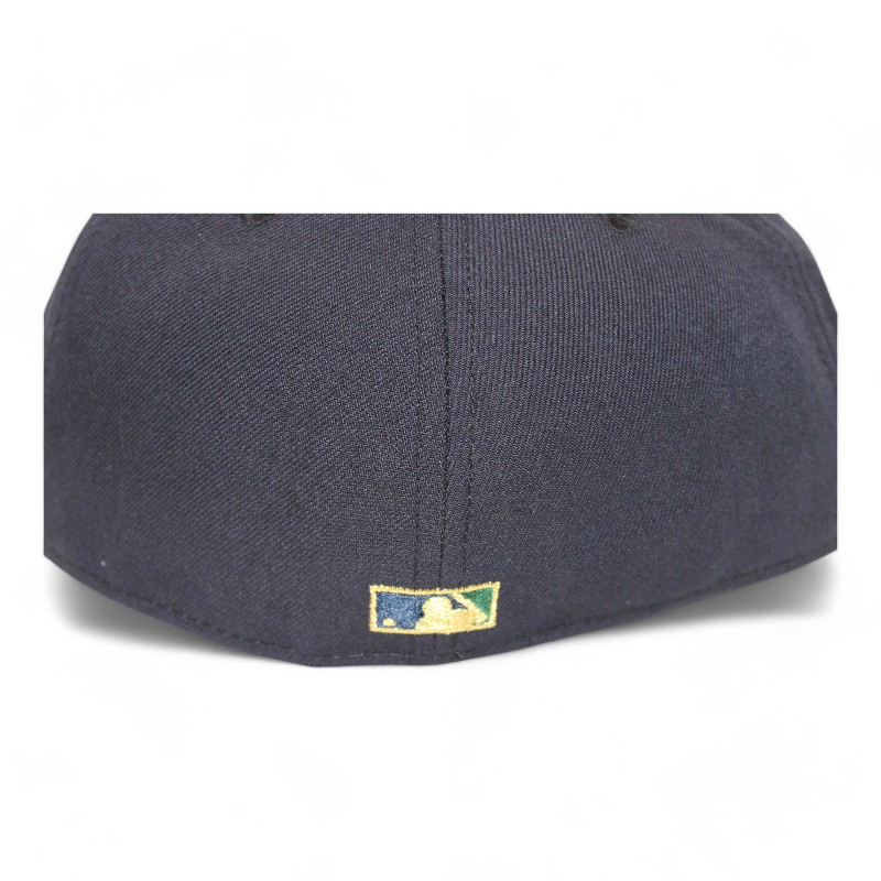 New York Mets Navy and Green "Roman Brims Pack" Shea Stadium Patch Gray UV Era 59Fifty Fitted Hat