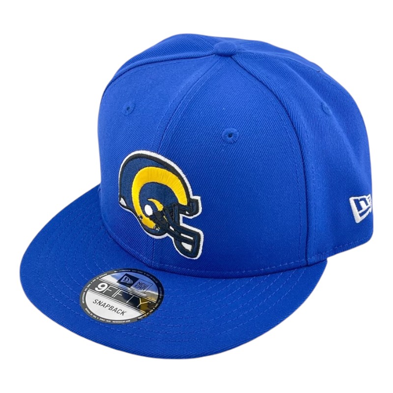 St. Louis Rams Royal Blue Super Bowl XXXIV Patch Gray UV New Era 9FIFTY Snapback Hat