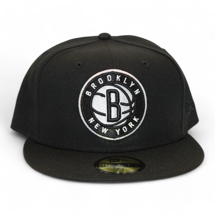 Brooklyn Nets Black "DPM NBA Pack" Gray UV New Era 59Fifty Fitted Hat