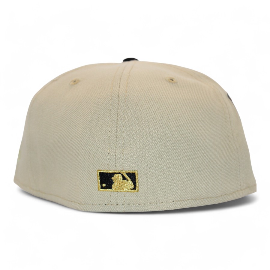 Arizona Diamondbacks Vegas Gold and Black "DPM Down South Pack" 1998 Inaugural Season Patch Gray UV New Era 59Fifty Fitted Hat