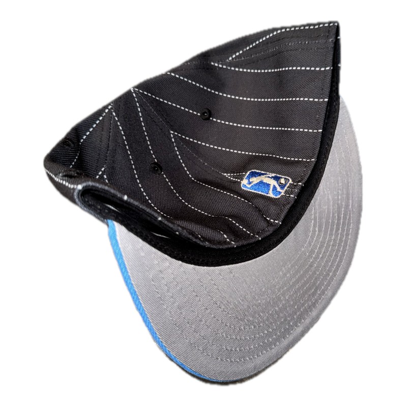 Osceola Magic Black Pinstripe Gray UV New Era 59FIFTY Fitted Hat