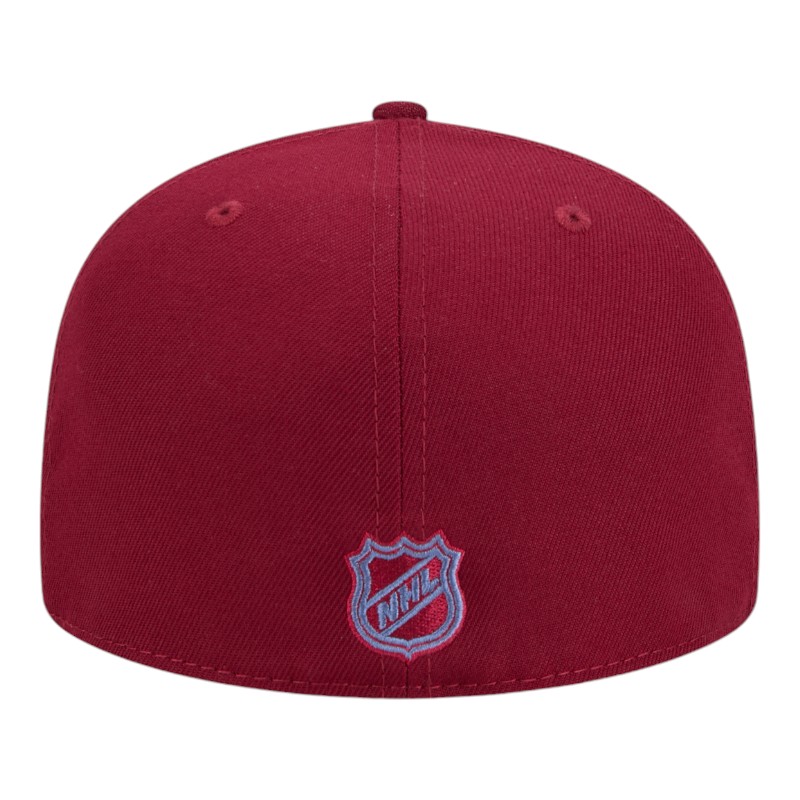 Colorado Avalanche Burgundy Team Basic NHL New Era 59FIFTY Fitted Hat