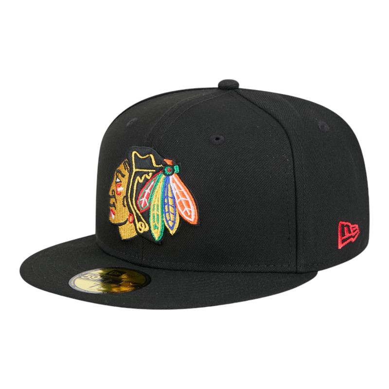 Chicago Blackhawks Team Basic NHL New Era 59FIFTY Fitted Hat