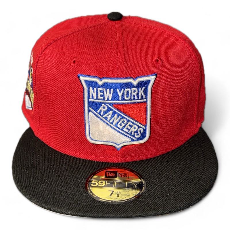 New York Rangers Red and Black 1994 ASG Patch Gray UV Era 59FIFTY Fitted Hat