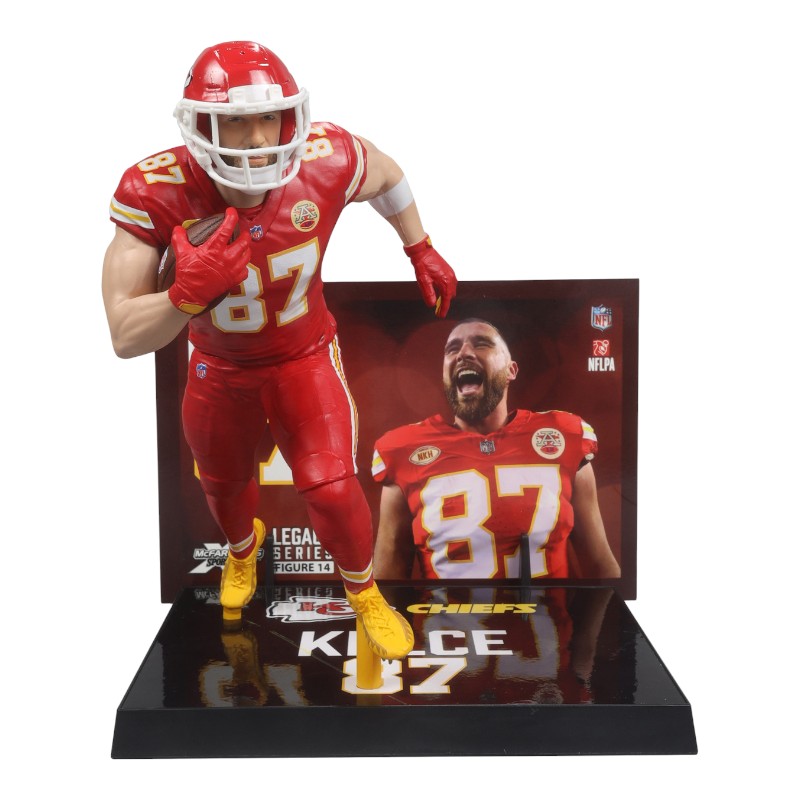 Kansas City Chiefs Travis Kelce NFL McFarlane SportsPick 7" Action Figure Toy