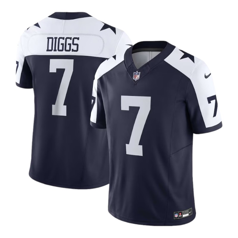 Dallas Cowboys Trevon Diggs Navy Alternate Nike Vapor F.U.S.E