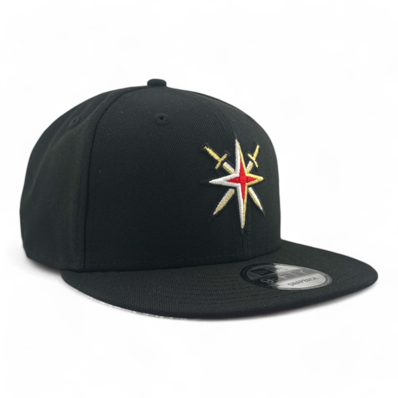 Vegas Golden Knights Black Alternate Logo NHL New Era 9FIFTY Snapback Hat