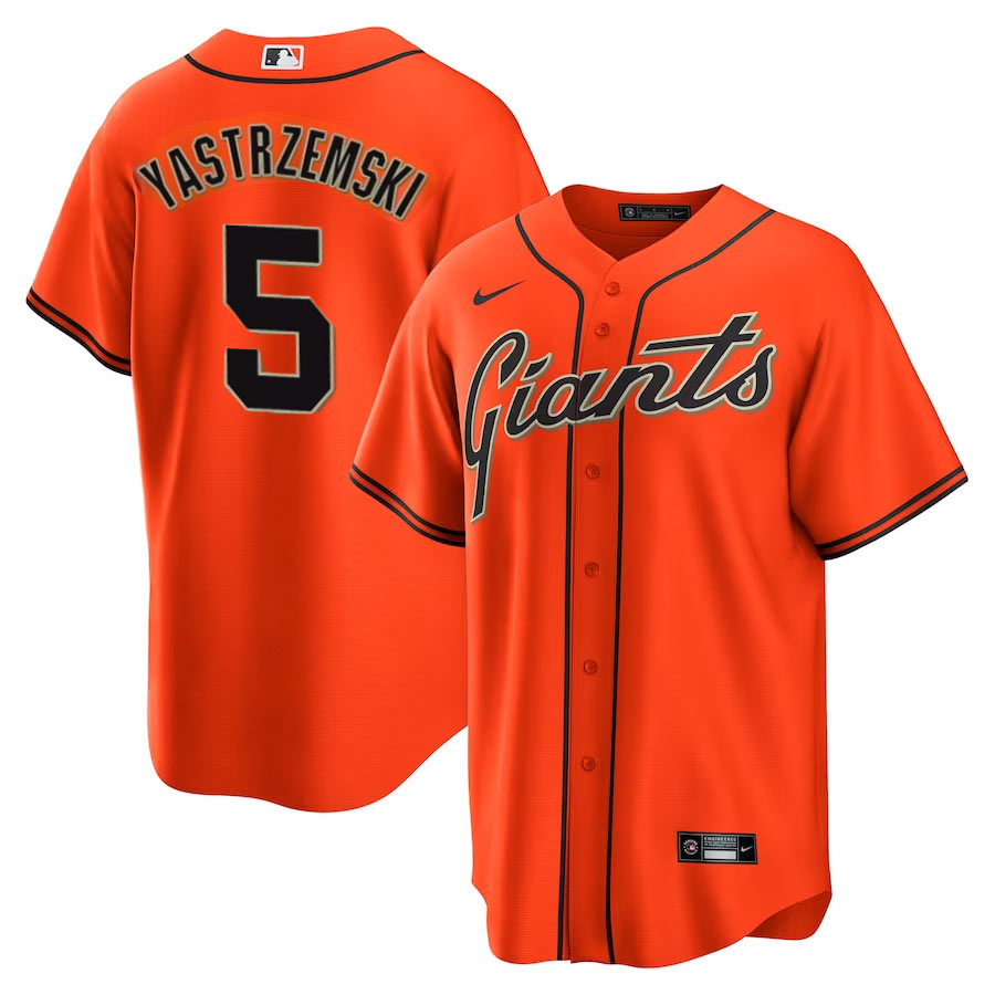 Youth San Francisco Giants Orange Mike Yastrzemski Nike Jersey