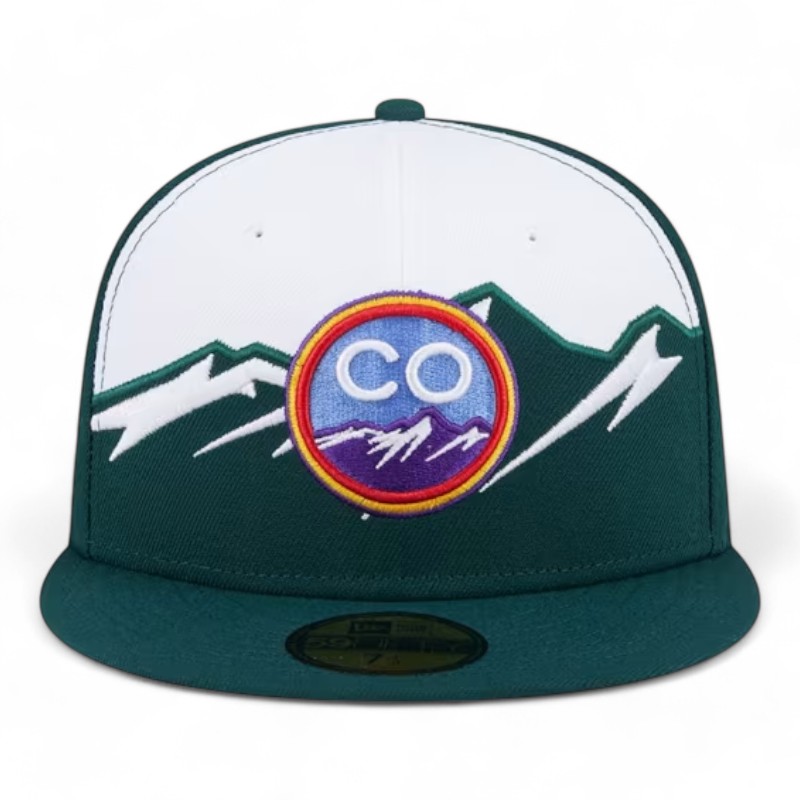 Colorado Rockies City Connect Fan Pack Gray UV 59FIFTY Fitted Hat