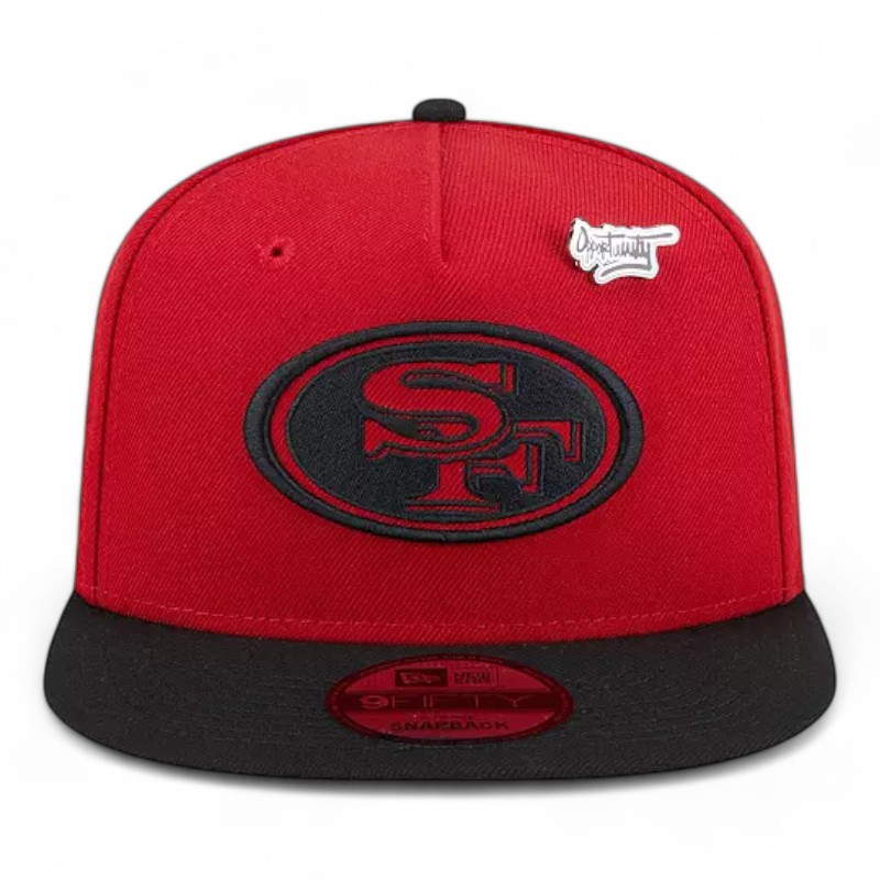 San Francisco 49ers Red Inspire Change New Era 9FIFTY A-Frame Snapback Hat