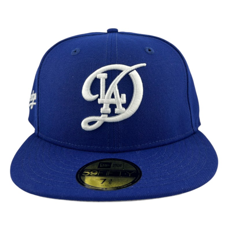 Los Angeles Dodgers Royal Blue City Connect Gray UV New Era 59FIFTY Fitted Hat