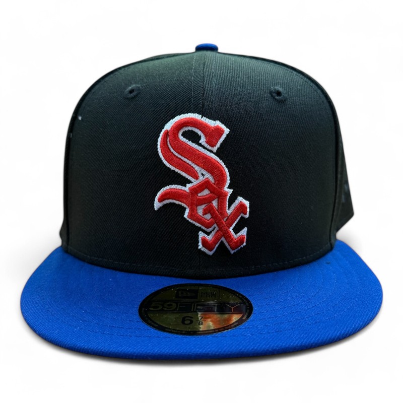Chicago White Sox Black and Royal Blue "Moon Landing" Gold UV New Era 59FIFTY Fitted Hat
