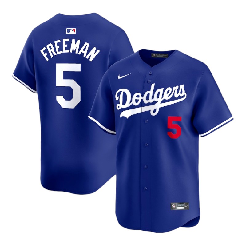 strong style='margin-top: -30px;'>This Dodgers jersey has the red