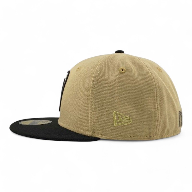 Mexico Vegas Gold and Black "Gallo de Sinaloa" Grey UV New Era 59FIFTY Fitted Hat