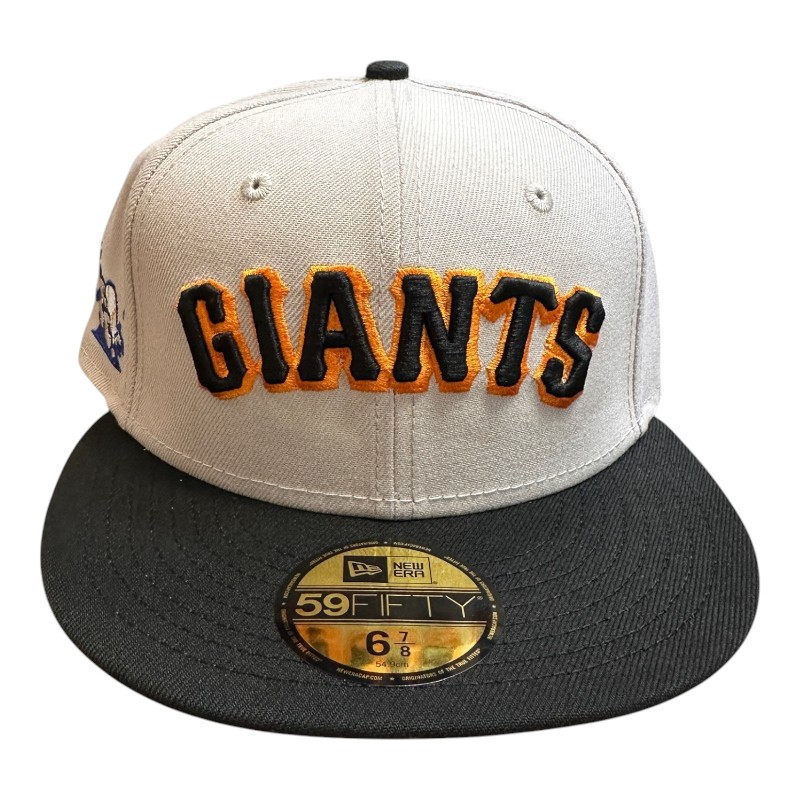 San Francisco Giants Stone and Black "Splash Pack" Orange UV New Era 59FIFTY Fitted Hat