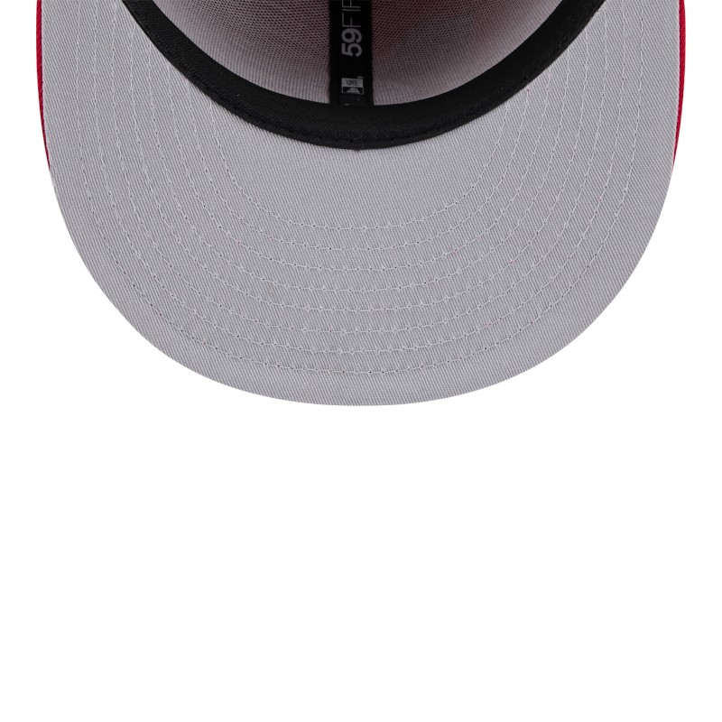 Philadelphia Phillies Red State Stitch New Era 59FIFTY Fitted Hat