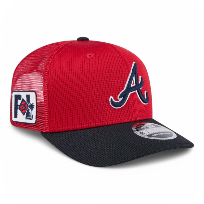 MLB スピードウェイクラシック ブレーブス ニューエラ 9Seventy 帽子 Men's Atlanta Braves New Era Navy 2025 MLB Speedway Classic