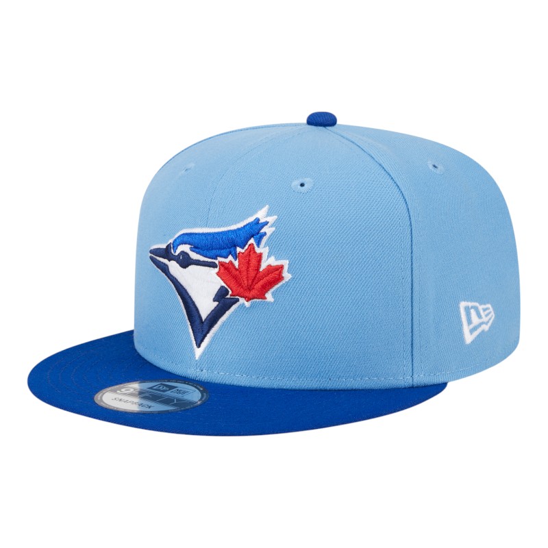 Toronto Bue Jays Light Blue and Royal 2025 Batting Practice New Era 9FIFTY Snapback Hat