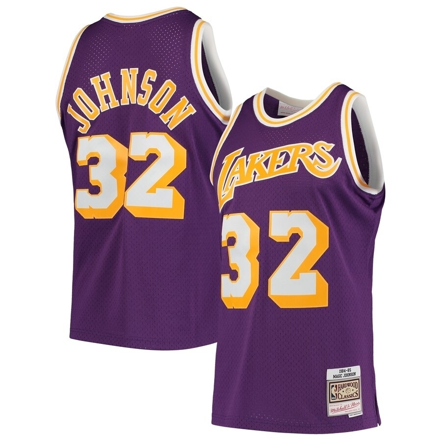 Youth Magic Johnson Los Angeles Lakers Mitchell & Ness 1984-85