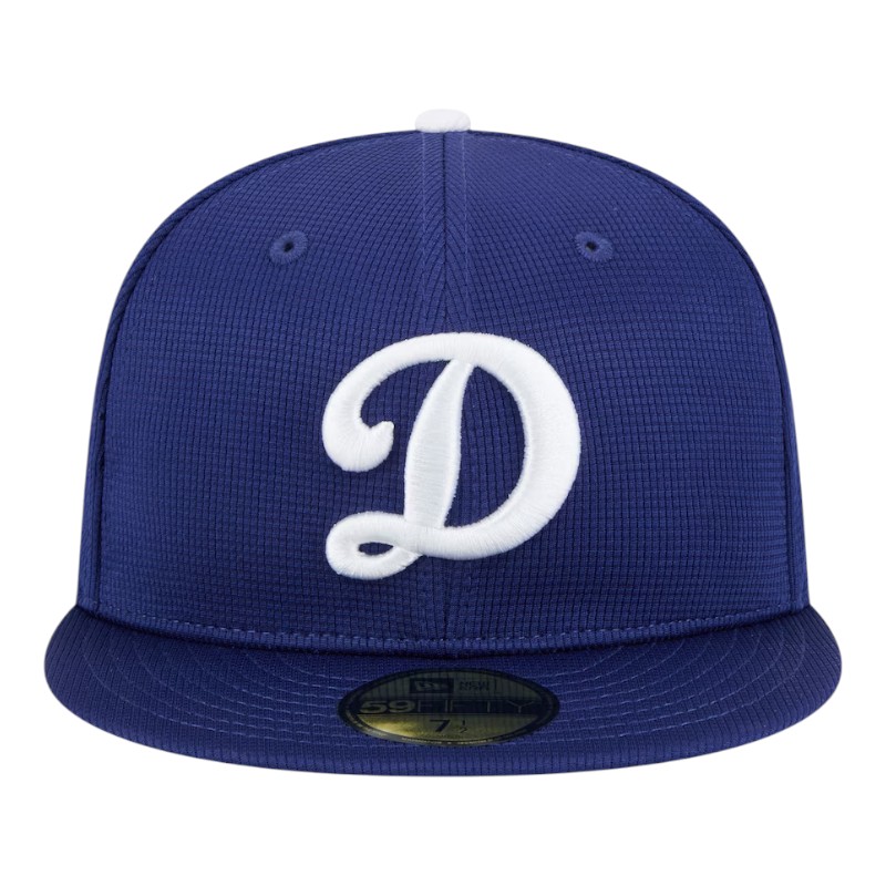 Kids Los Angeles Dodgers Royal Blue 2025 Spring Training New Era 59FIFTY Fitted Hat