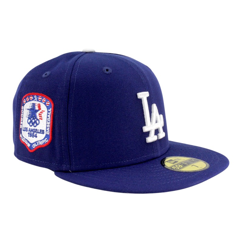 Los Angeles Dodgers Royal Blue 1984 Olympic Baseball Patch Green