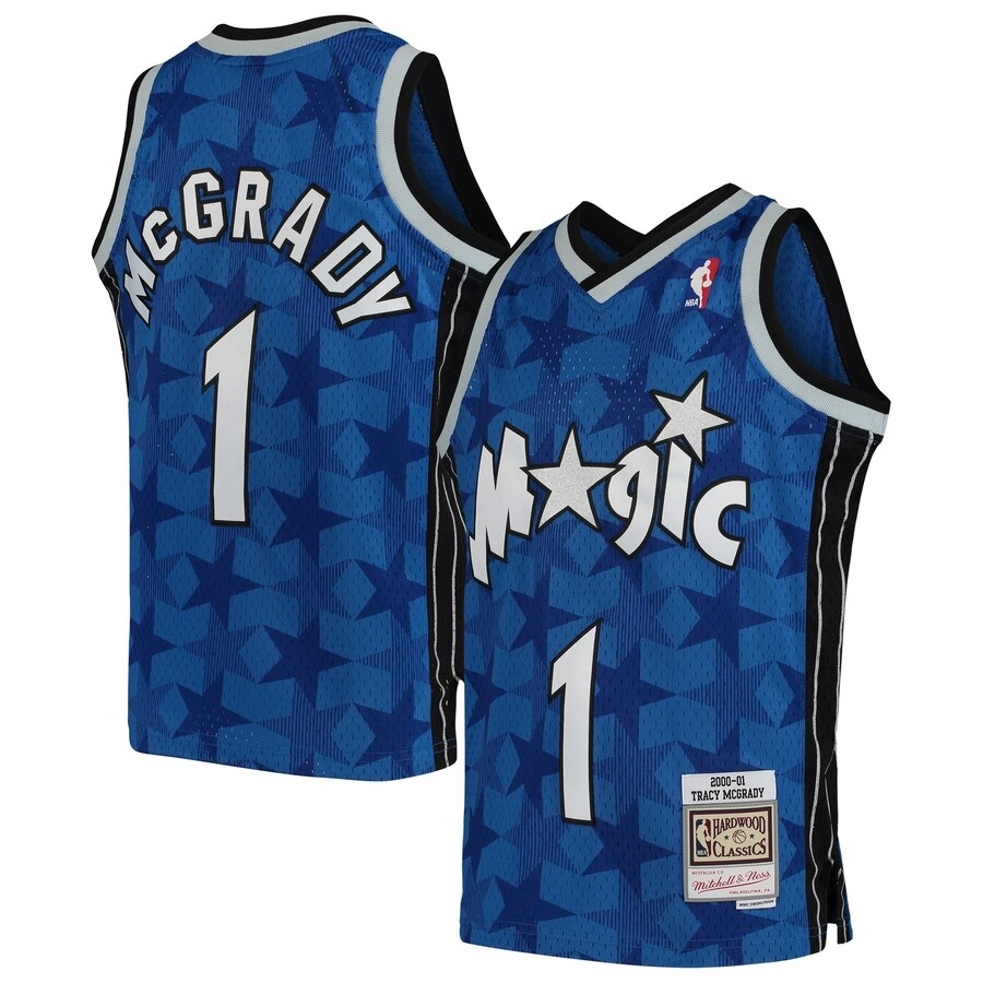 ウェア Mitchell & Ness Tracy McGrady Youth Tracy McGrady Orlando Magic Mitchell & Ness Hardwood