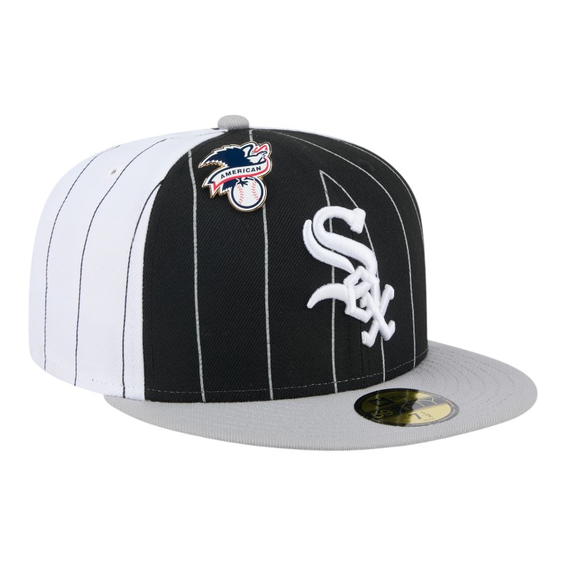 59FIFTY】 HANTIG PINSTRIPE WHITE BLACK 【公式通販】