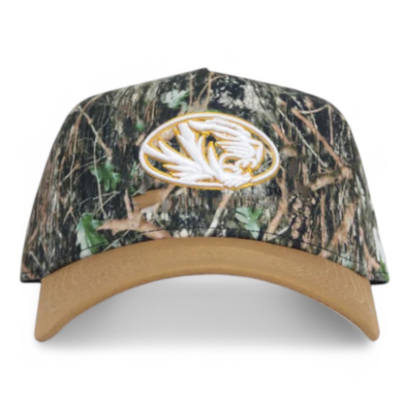 Missouri Tigers Camo Explorer No Rivals Snapback Hat