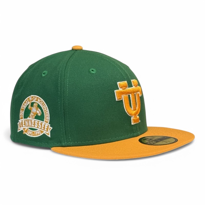 Tennessee Volunteers Kelly Green and Orange UV New Era 59FIFTY Fitted Hat