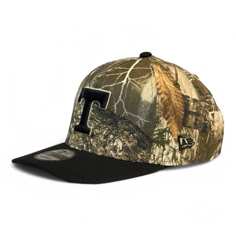 Tennessee Volunteers Real Tree Camo Classic New Era 9FIFTY A-Frame Snapback Hat