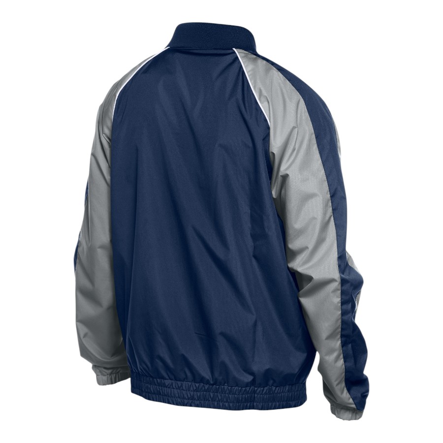 New York Yankees Navy and Gray Throwback Era Windbreaker Jacket