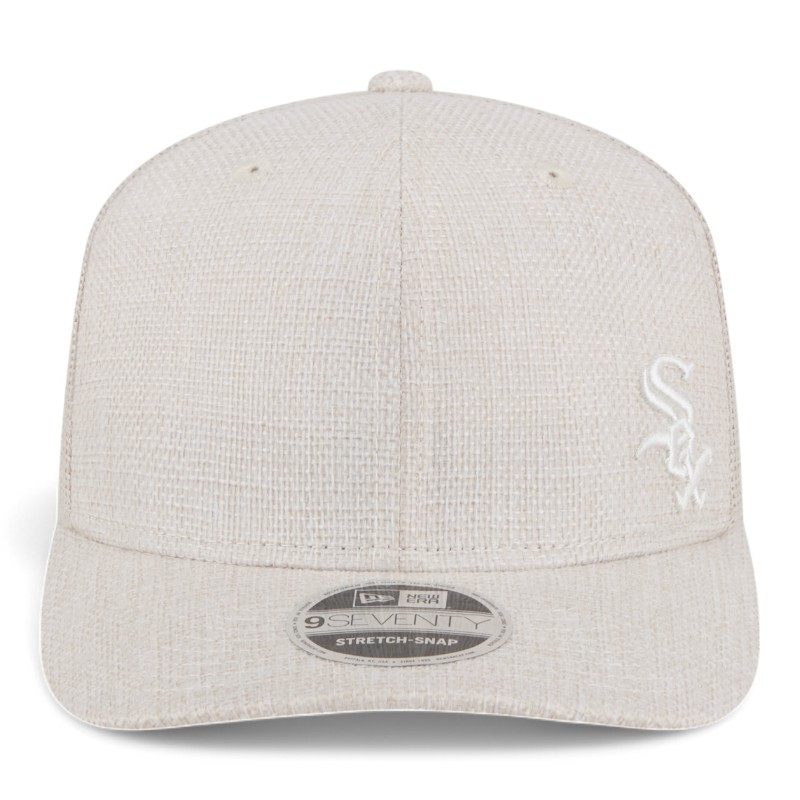 Chicago White Sox Light Beige Flawless New Era 9SEVENTY Stretch Snapback Hat