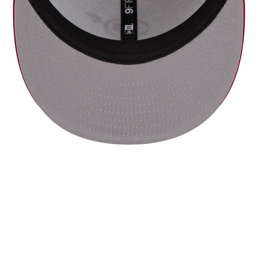 Philadelphia Phillies Chrome and Red Official Doodles New Era 9FIFTY Snapback Hat