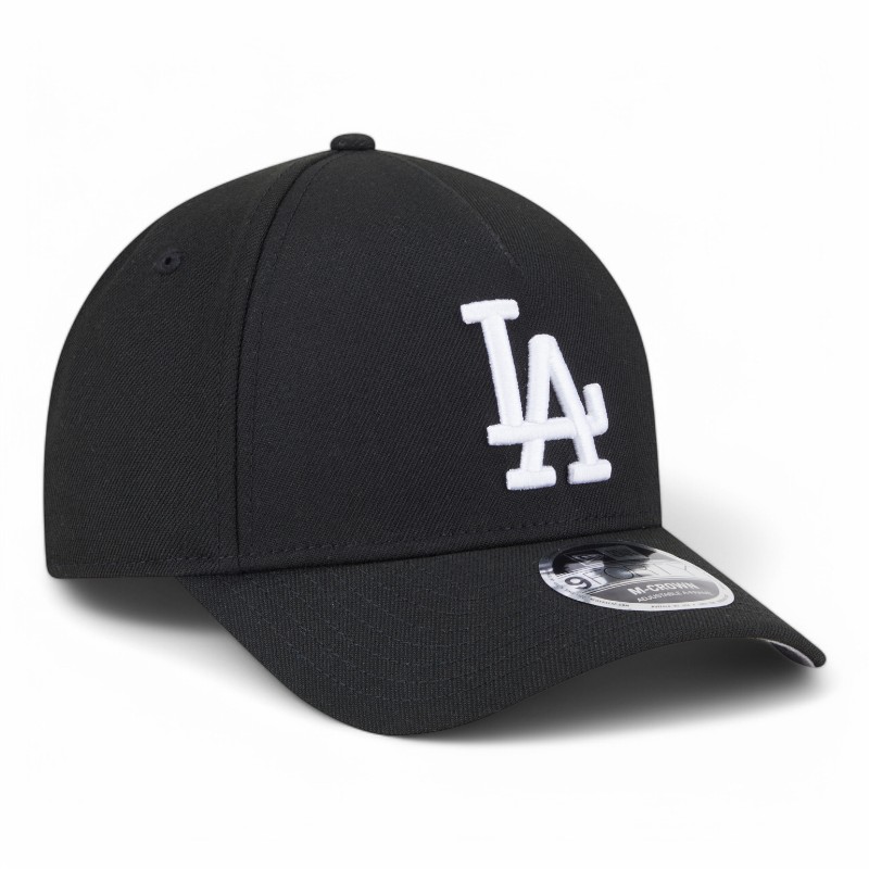 Los Angeles Dodgers Black New Era 9FORTY M-Crown A-Frame Adjustable Hat
