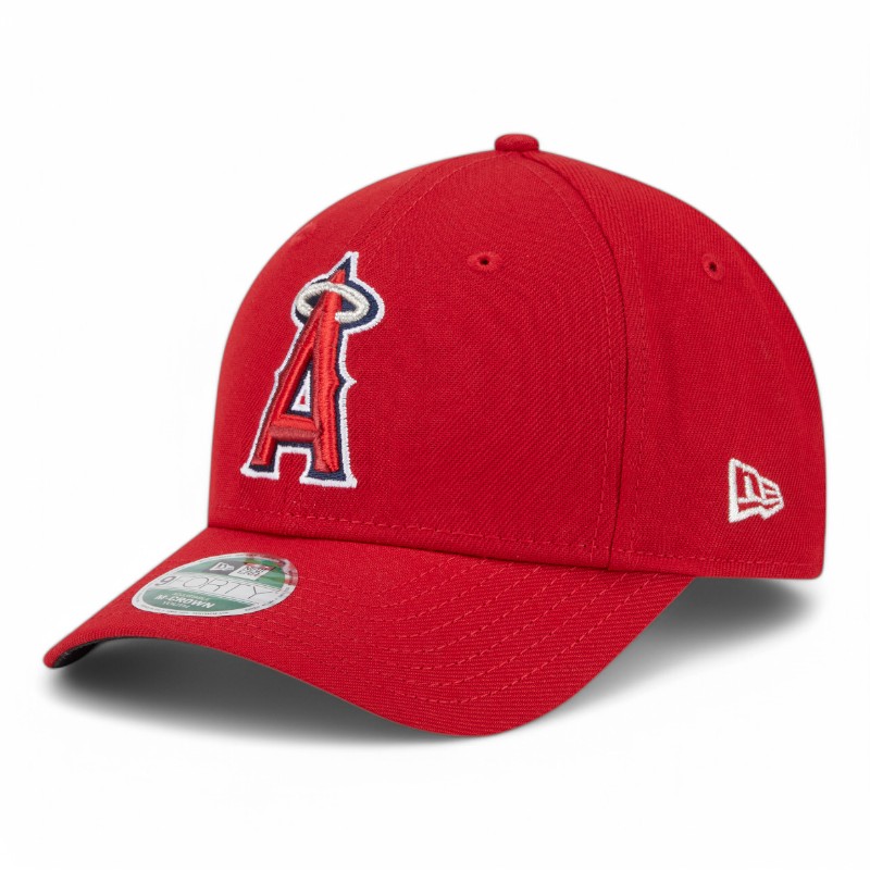Kids Los Angeles Angels Red New Era 9FORTY M-Crown Adjustable Hat