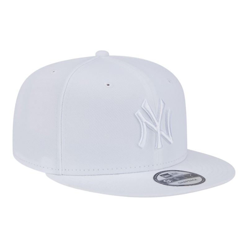 New York Yankees White on White New Era 9FIFTY Snapback Hat