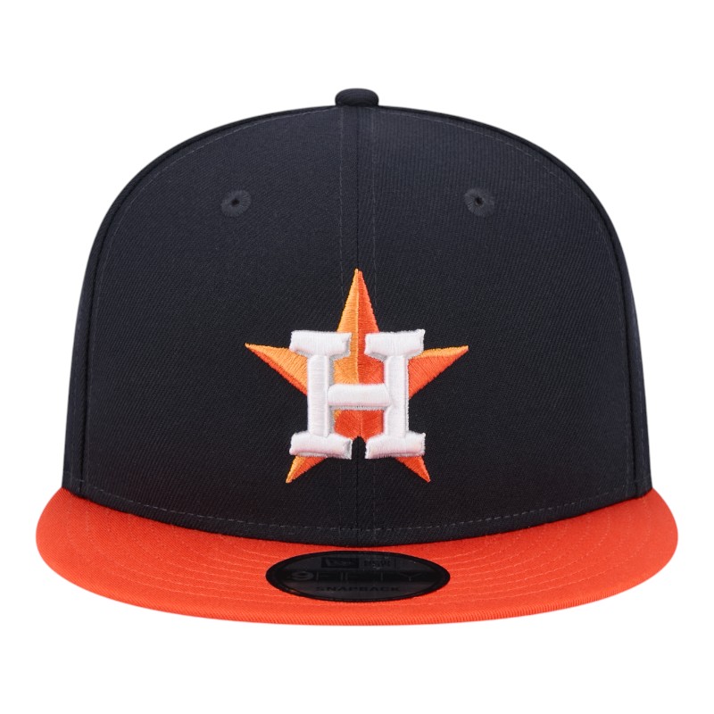 Houston Astros Navy and Orange New Era 9FIFTY Snapback Hat