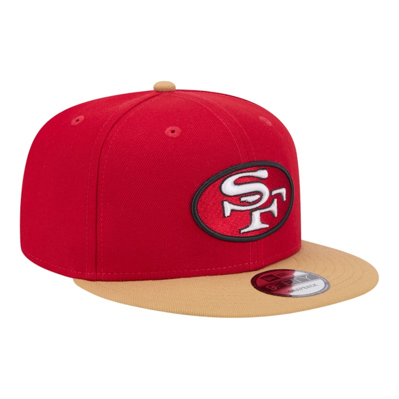 San Francisco 49ers Red and Gold New Era 9FIFTY Snapback Hat