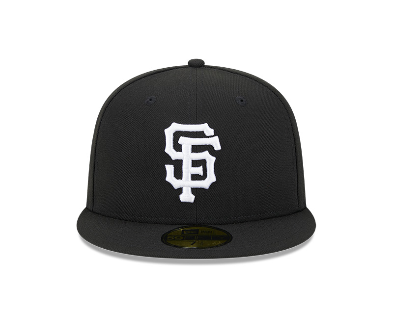San Francisco Giants Black Evergreen 2010 WS Patch New Era 59FIFTY Fitted Hat