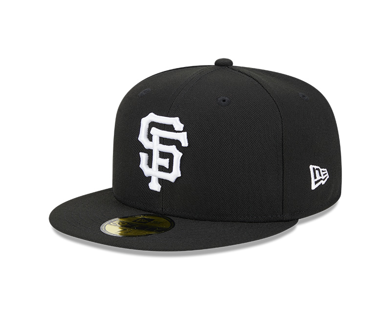 San Francisco Giants Black Evergreen 2010 WS Patch New Era 59FIFTY Fitted Hat