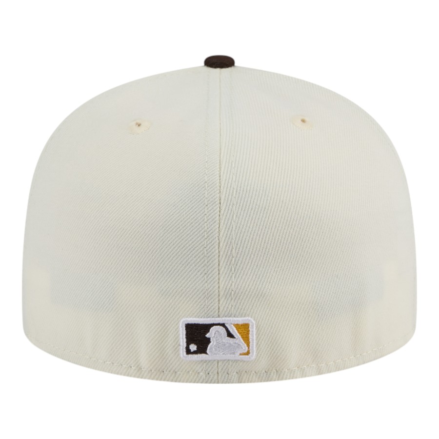 San Diego Padres Chrome and Brown New Era 59FIFTY Fitted Hat