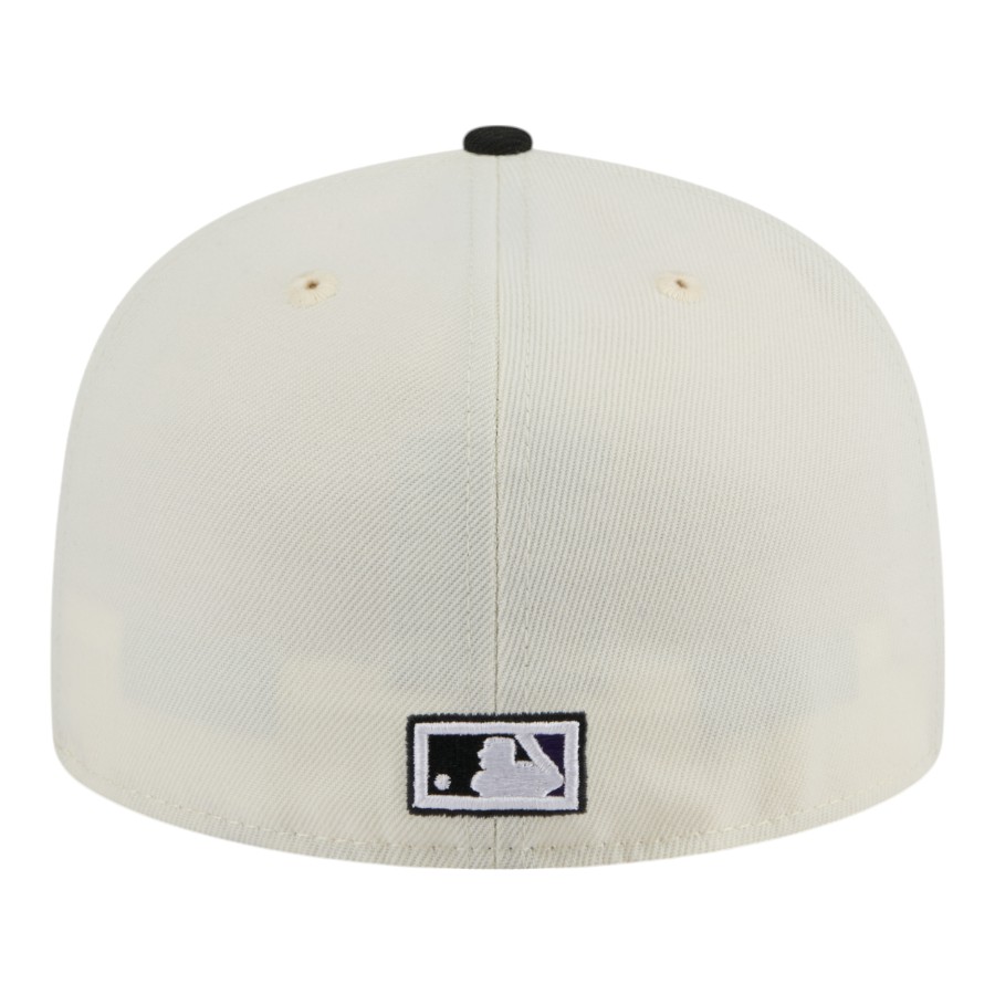 Arizona Diamondbacks Chrome and Black New Era 59FIFTY Fitted Hat