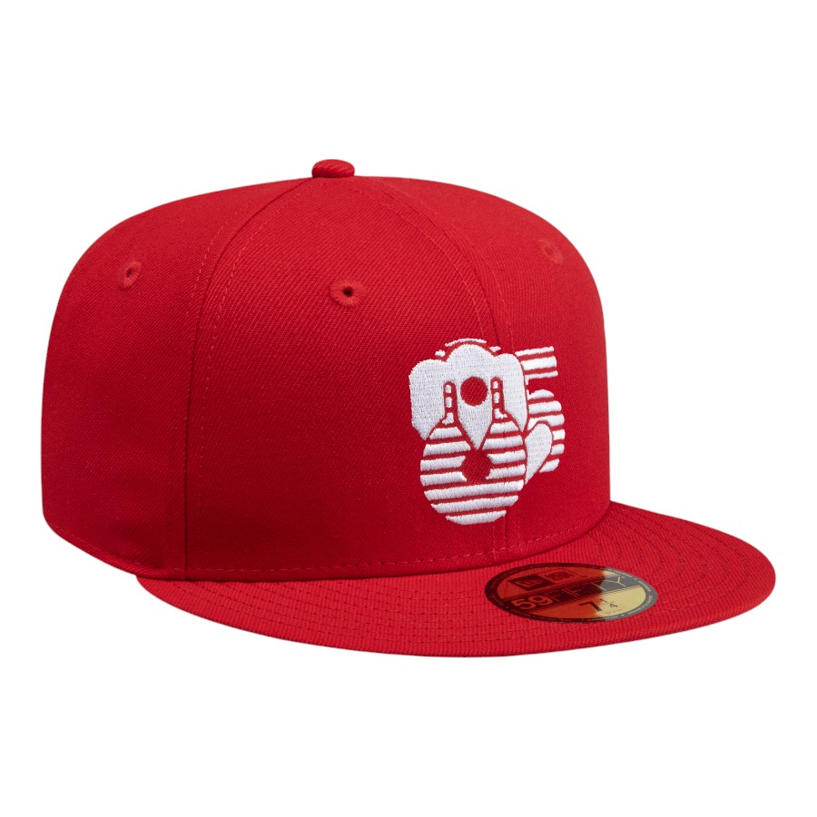 Diablos Rojos Del Mexico Red Away Liga Mexicana New Era 59FIFTY Fitted Hat