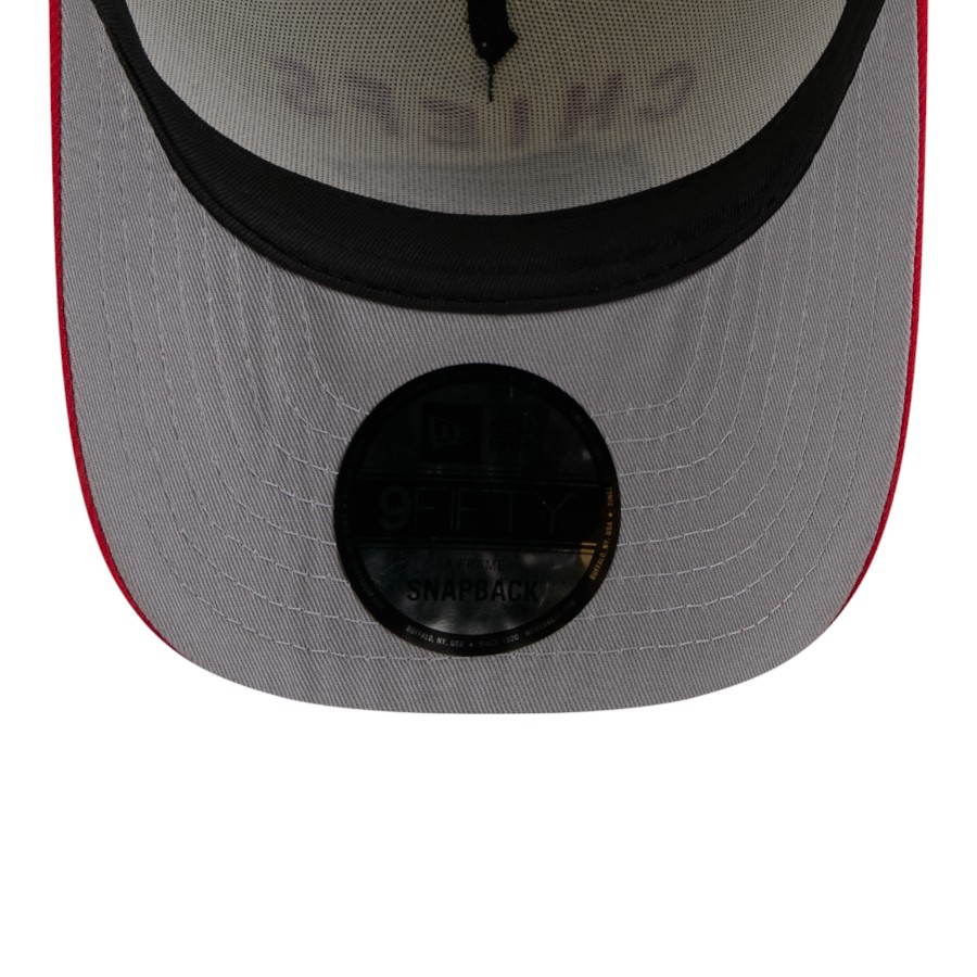 Kansas City Chiefs Cream and Red 2025 NFL Draft New Era A-Frame 9FIFTY Snapback Hat