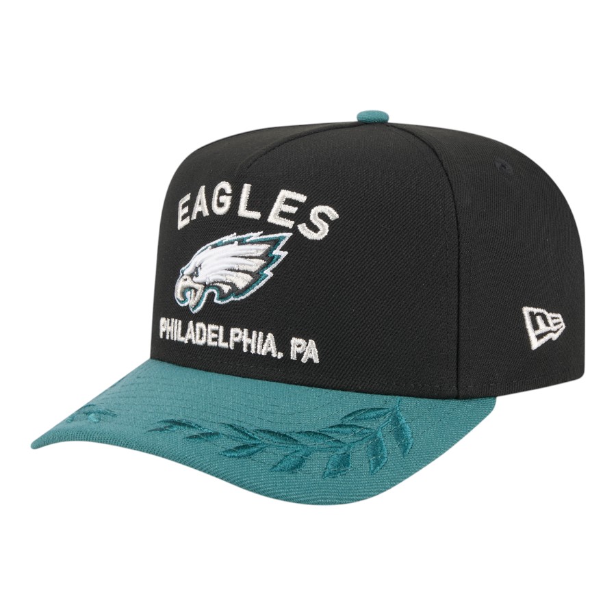 Philadelphia Eagles Black and Midnight Green 2025 NFL Draft New