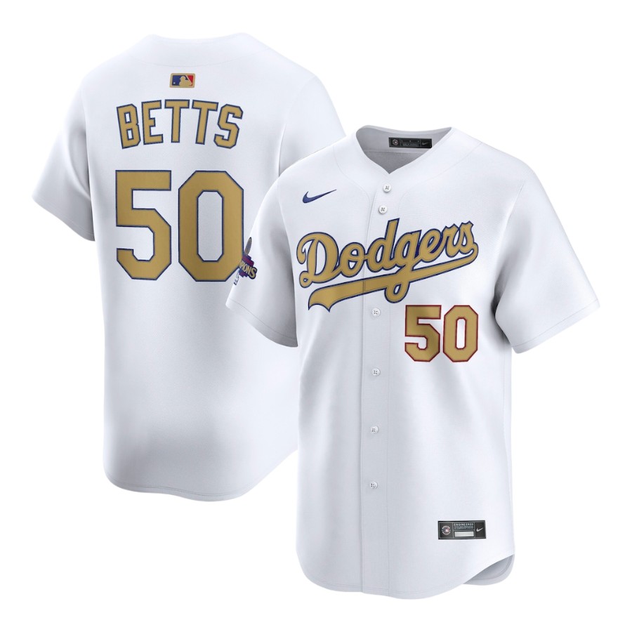 Nike Los Angeles Dodgers Betts 50 ボーイズXL Sports Fever Los Angeles Dodgers Mens Blue Nike Limited
