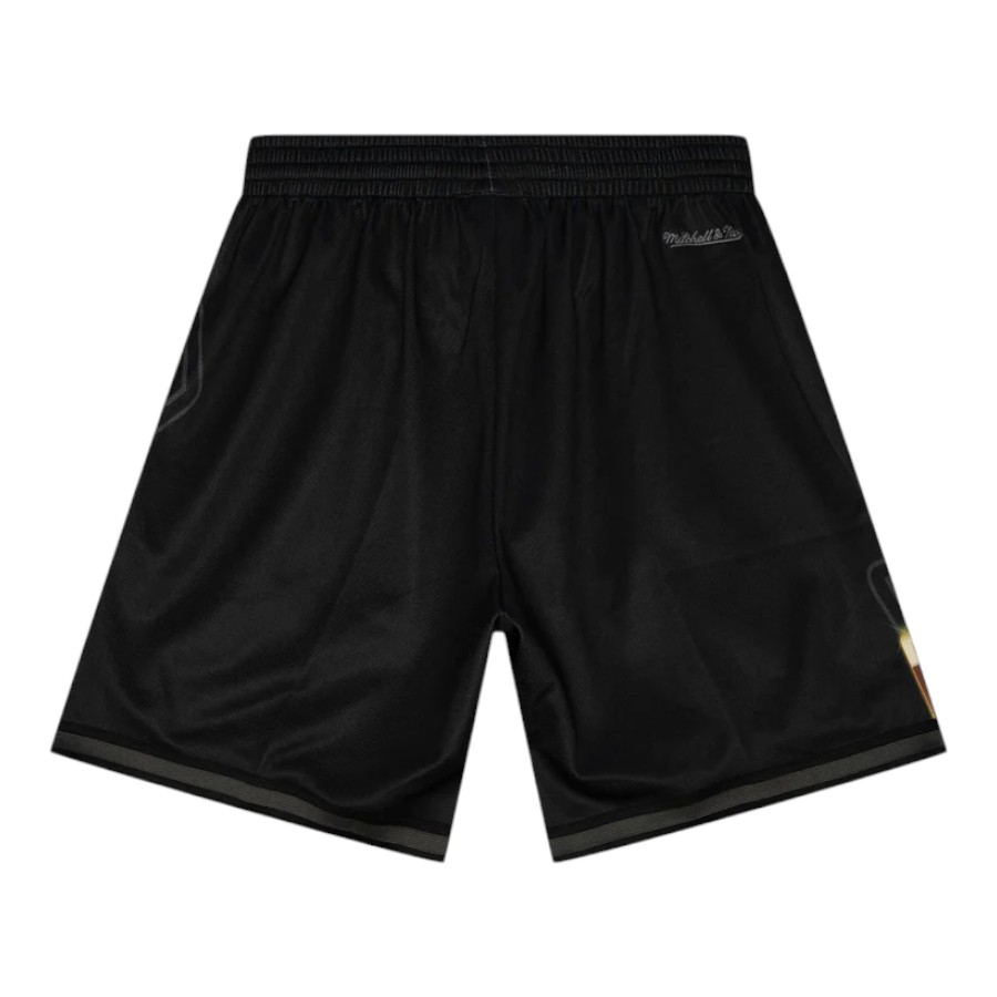 Los Angeles Lakers Black Big Face 4.0 Mitchell & Ness Fashion Shorts