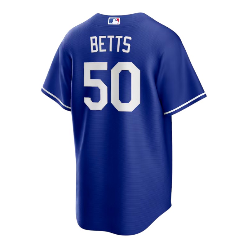 Los Angeles Dodgers Mookie Betts Royal Blue Alternate Nike Replica Player Jersey