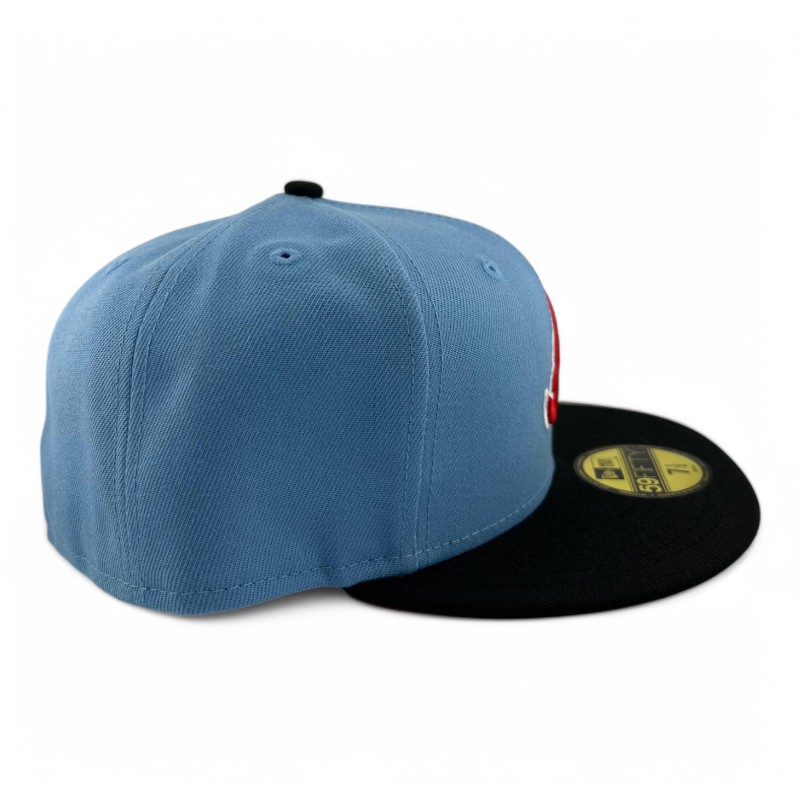 Atlanta Braves Blue and Black "2025 Easter Pack" Red UV New Era 59FIFTY Fitted Hat